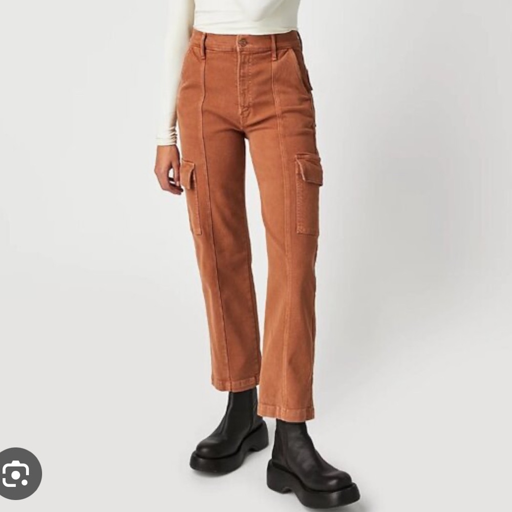 Mother rambler cargo ankle pants